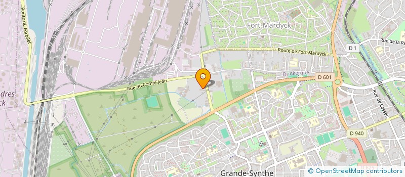 localisation de l'entreprise FAKCOR  GRANDE-SYNTHE