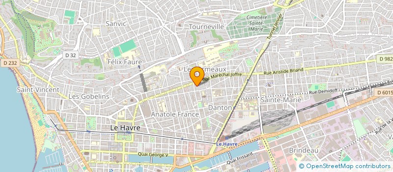 localisation de l'entreprise FAKE LIVE  LE HAVRE