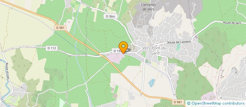 localisation de l'entreprise FAKESTORYBIRD  VERS-PONT-DU-GARD