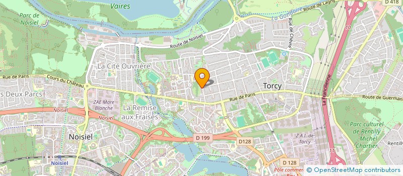 localisation de l'entreprise FAKFY à TORCY