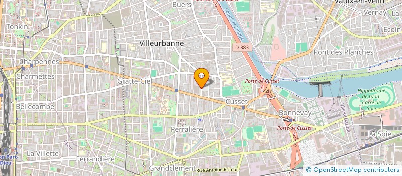 localisation de l'entreprise FAKHOURI-KALAYLY  VILLEURBANNE