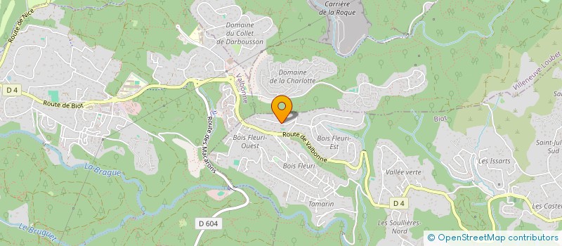 localisation de l'entreprise FAKHOURY CONSULTING S.A.R.L  BIOT