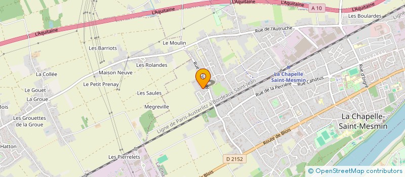 localisation de l'entreprise FAKHRI  LA CHAPELLE-SAINT-MESMIN