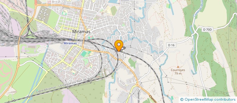 localisation de l'entreprise FAKINE à MIRAMAS