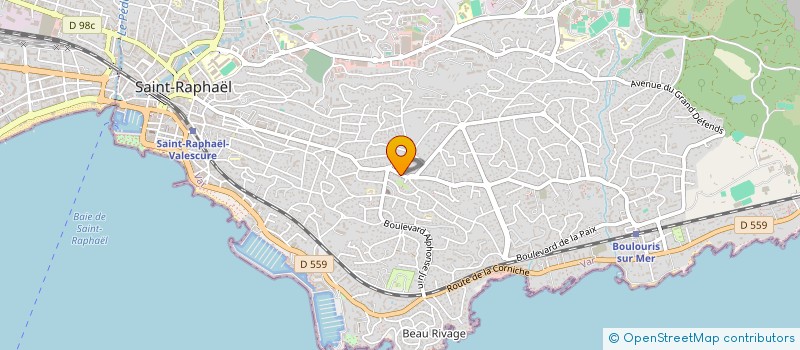 localisation de l'entreprise FAKO SECURITE à SAINT RAPHAEL