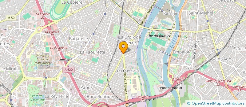 localisation de l'entreprise FAL à TOULOUSE
