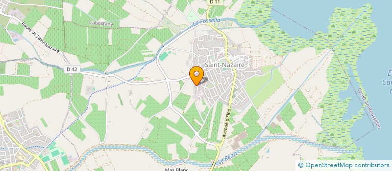 localisation de l'entreprise FAL  SAINT-NAZAIRE