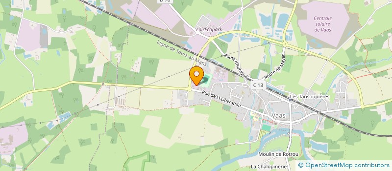 localisation de l'entreprise FAL LUCEAU  LUCEAU