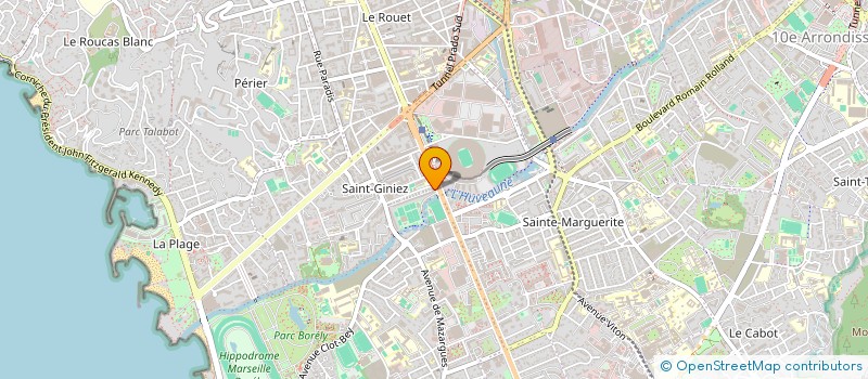 localisation de l'entreprise FALABREGUES J F ET MANTOUT B à MARSEILLE