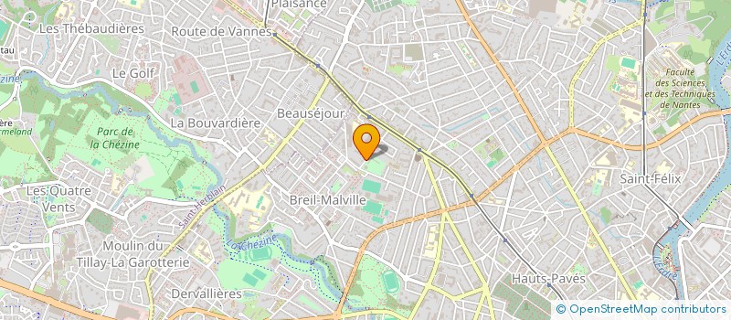 localisation de l'entreprise FALAFA ASS FRANC AIDE DEVELOP NORD MADAG  NANTES