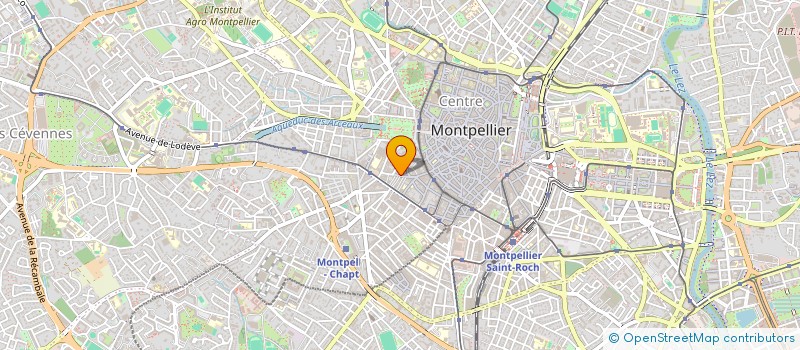 localisation de l'entreprise FALAFEL à MONTPELLIER
