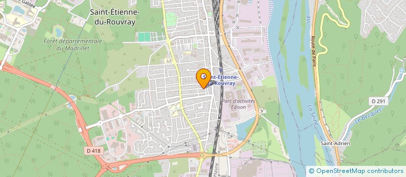 localisation de l'entreprise FALAISE DE CLAIX  SAINT-ETIENNE-DU-ROUVRAY