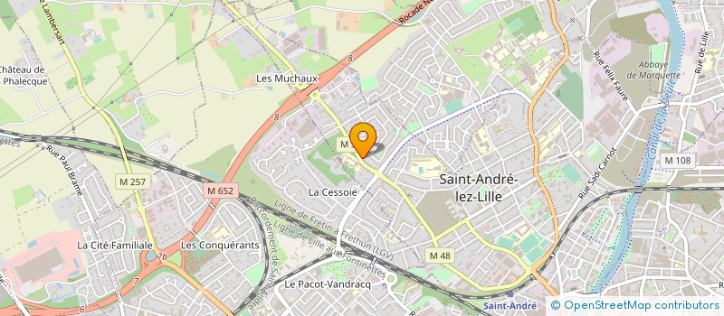 localisation de l'entreprise FALAISE ENERGIE à SAINT-ANDRE-LEZ-LILLE