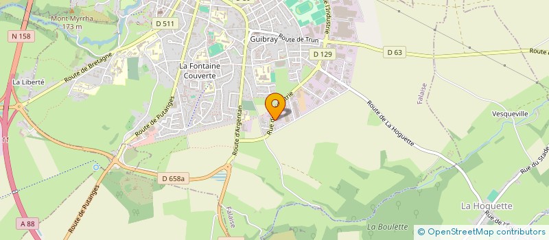 localisation de l'entreprise FALAISE IMPORT à FALAISE
