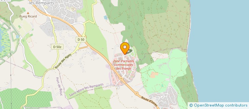 localisation de l'entreprise FALAISE URBAINE  ISTRES