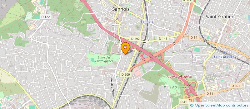 localisation de l'entreprise FALAK à ARGENTEUIL