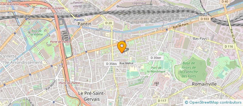 localisation de l'entreprise FALAL BATI à LES LILAS