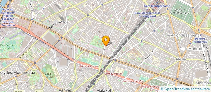 localisation de l'entreprise FALANDRE  PARIS