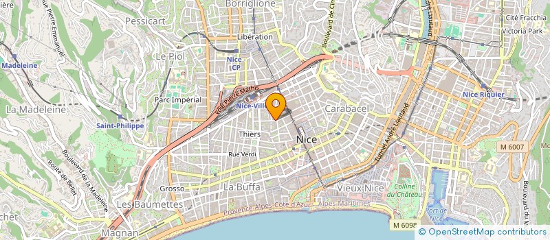 localisation de l'entreprise FALASA à NICE