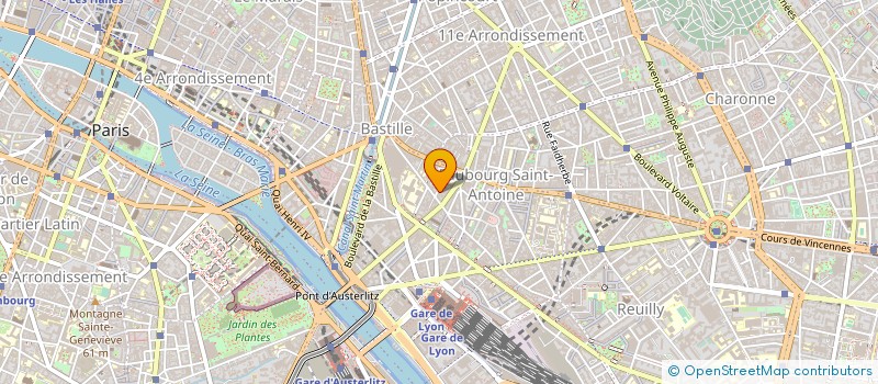 localisation de l'entreprise FALBALAS  PARIS