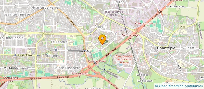 localisation de l'entreprise FALC'HER BREIZH (FAUCHEUR BRETON)  RENNES