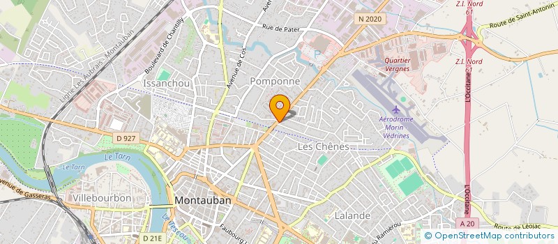 localisation de l'entreprise FALCO à MONTAUBAN