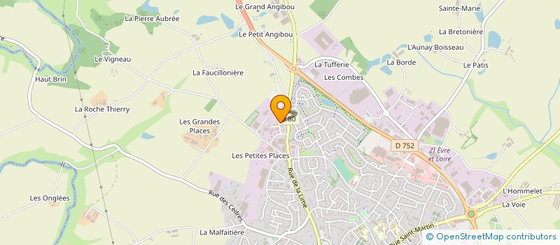 localisation de l'entreprise FALCO à BEAUPREAU-EN-MAUGES