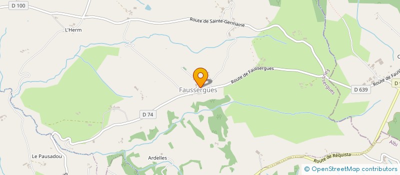 localisation de l'entreprise FALCO CROC'  CADIX