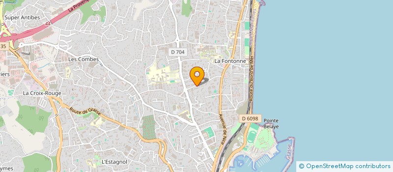 localisation de l'entreprise FALCO EVENT LOGISTICS  ANTIBES