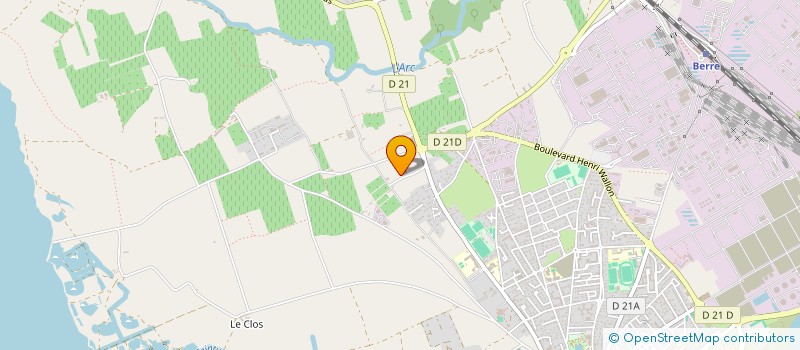 localisation de l'entreprise FALCO TRAVAUX à BERRE L'ETANG