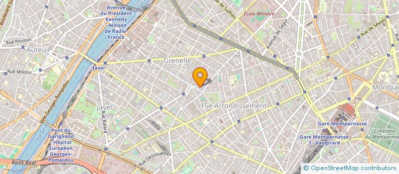 localisation de l'entreprise FALCON à PARIS