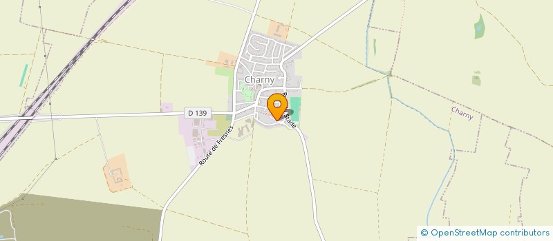 localisation de l'entreprise FALCON  CHARNY