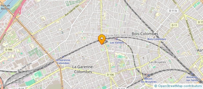localisation de l'entreprise FALCON à LA GARENNE-COLOMBES