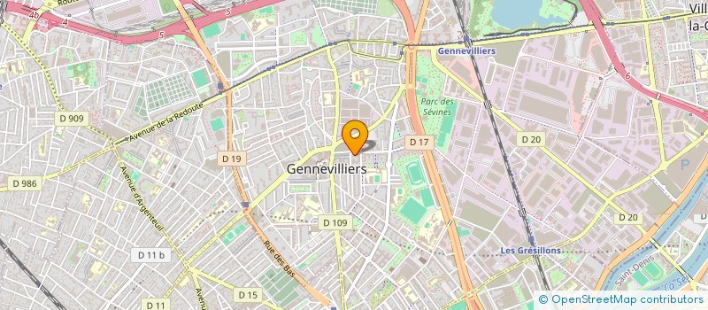 localisation de l'entreprise FALCON AUTOMOBILES à GENNEVILLIERS
