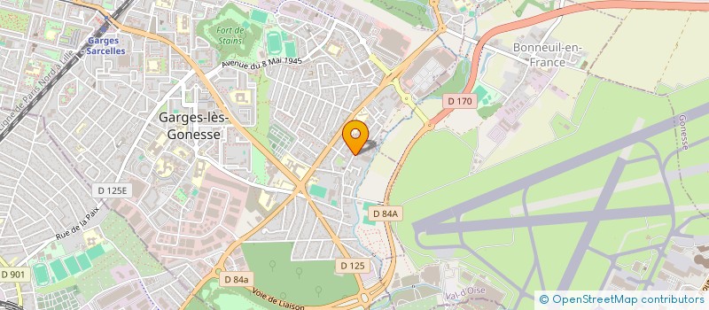 localisation de l'entreprise FALCON BATIMENT à GARGES-LES-GONESSE