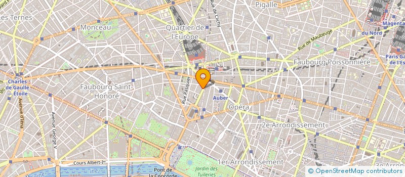 localisation de l'entreprise FALCON BUSINESS OPPORTUNITIES  PARIS