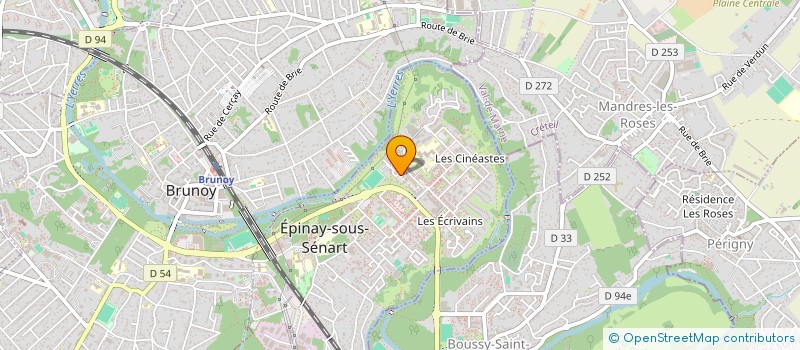 localisation de l'entreprise FALCON GUARD  EPINAY-SOUS-SENART