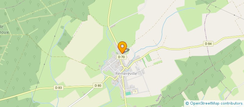 localisation de l'entreprise FALCON TEMPORIS  REMEREVILLE