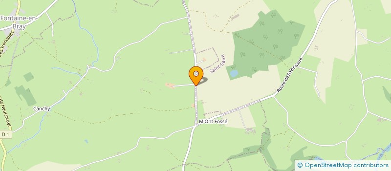 localisation de l'entreprise FALCOR  SAINTE-GENEVIEVE