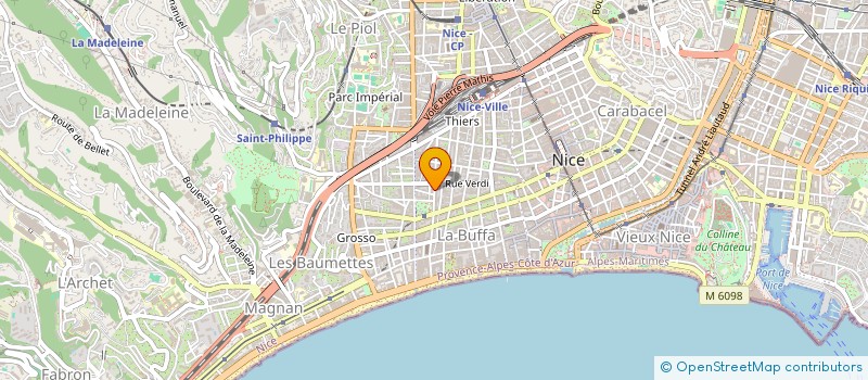 localisation de l'entreprise FALCOU à NICE