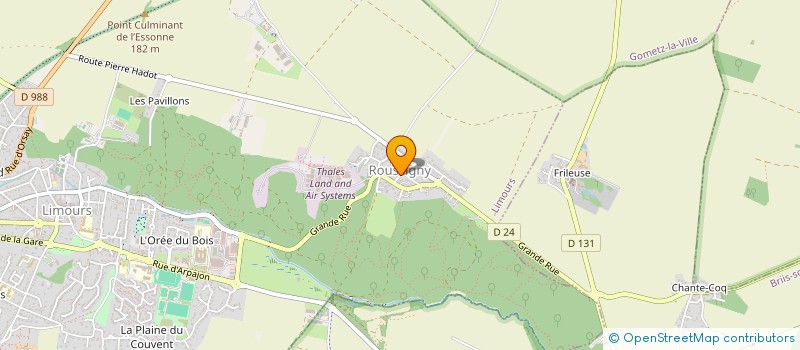 localisation de l'entreprise FALCU ROSSU  LIMOURS