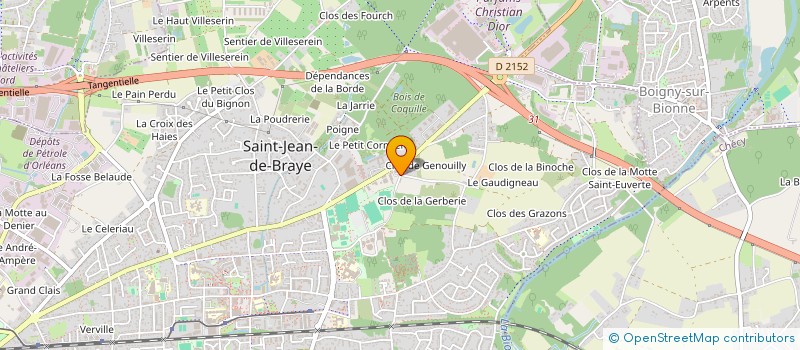 localisation de l'entreprise FALD COAISANCE  FLEURY-LES-AUBRAIS
