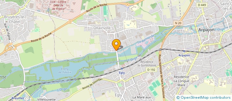 localisation de l'entreprise FALEAN - CONSULTING  OLLAINVILLE