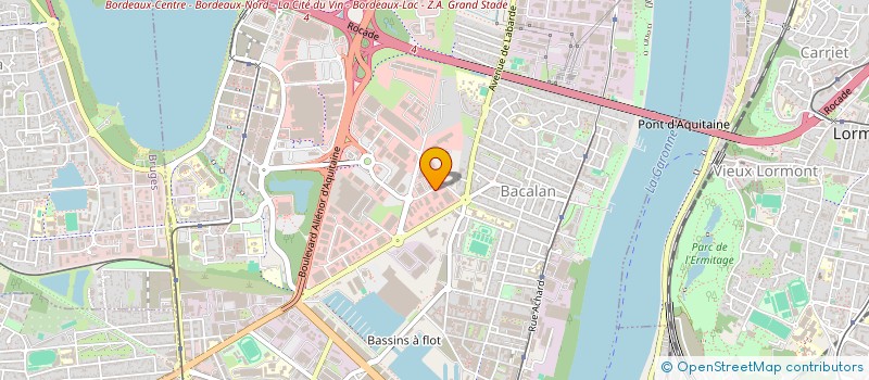 localisation de l'entreprise FALELI  BORDEAUX