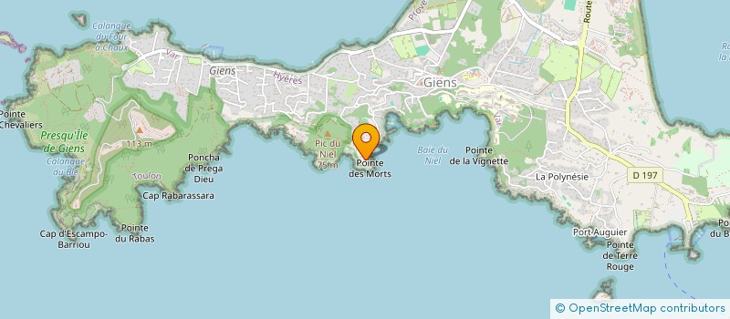 localisation de l'entreprise FALEME ESCAMPOBAR à HYERES