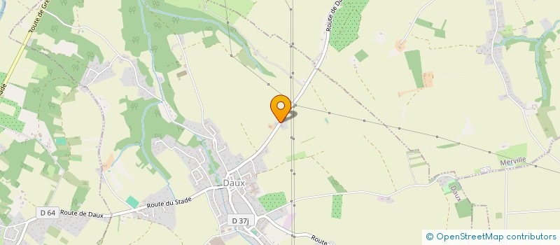 localisation de l'entreprise FALERO  DAUX