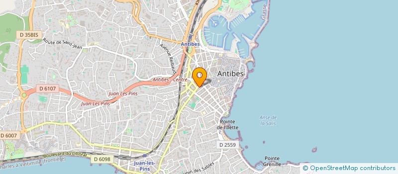 localisation de l'entreprise FALEUR à ANTIBES