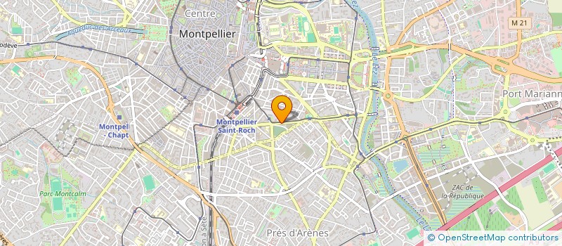 localisation de l'entreprise FALEX IMMO à MONTPELLIER