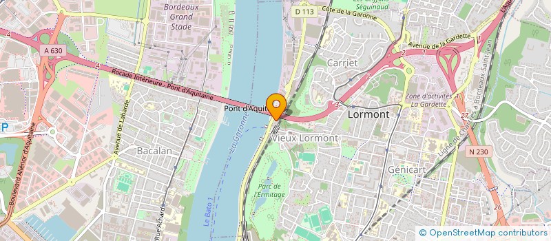 localisation de l'entreprise FALEZ  LORMONT