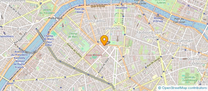 localisation de l'entreprise FALGAR à PARIS